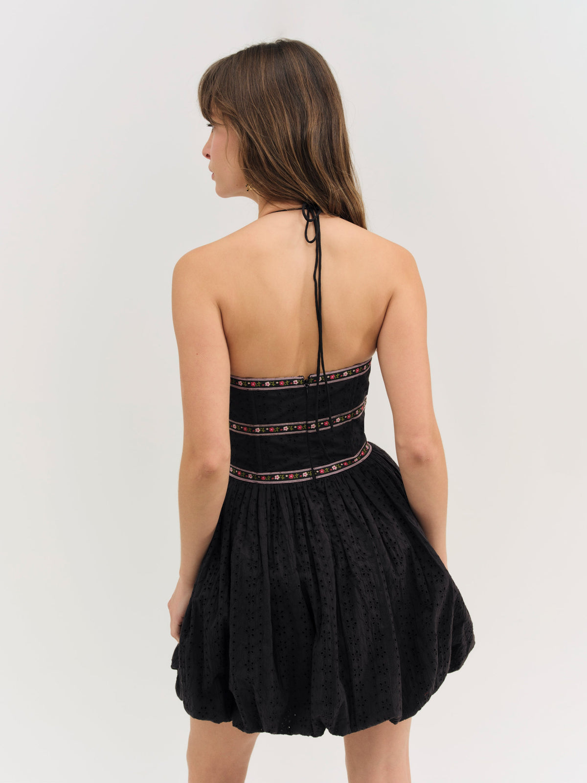Mckinley Mini Dress Black - For Love & Lemons