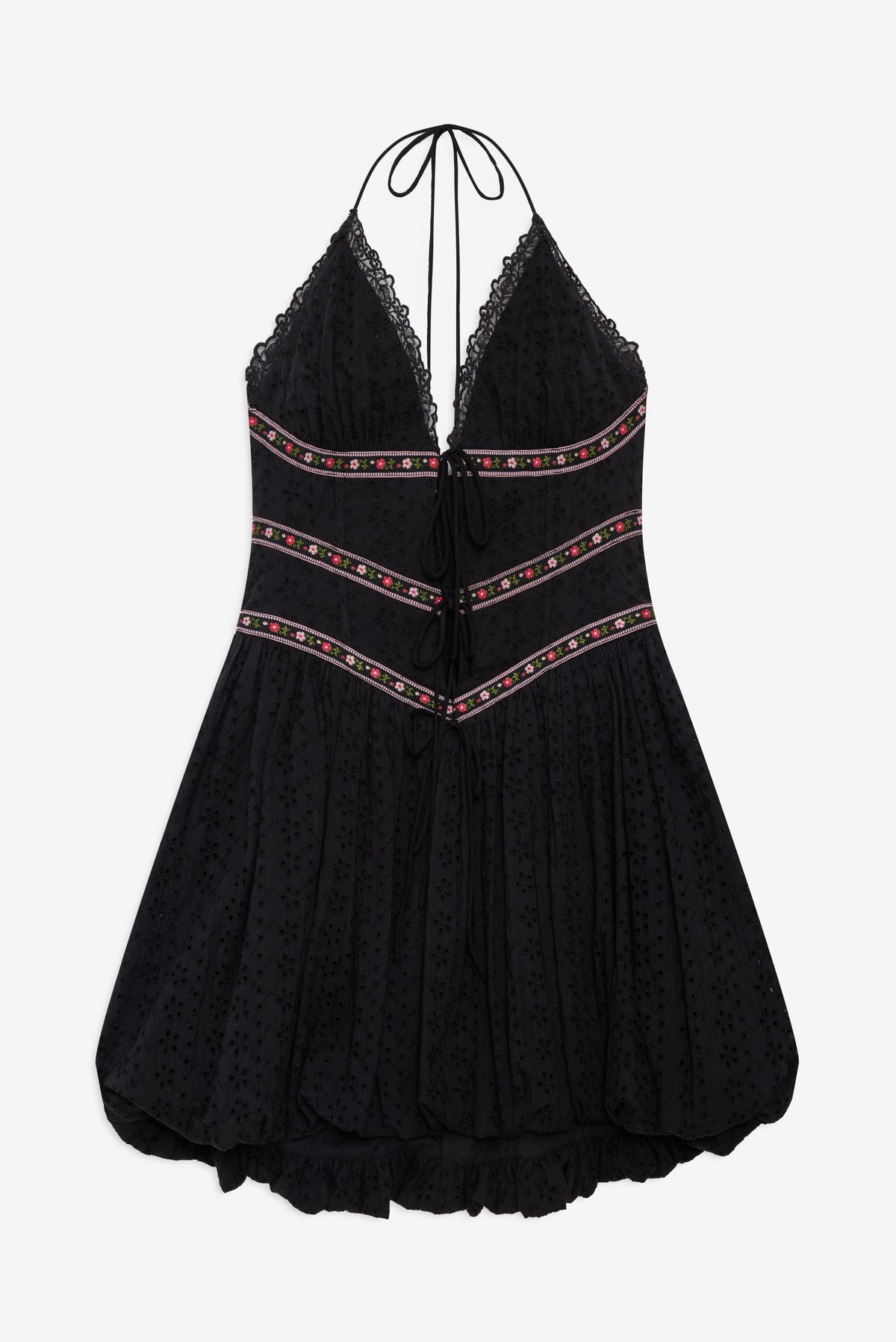 Mckinley Mini Dress Black - For Love & Lemons