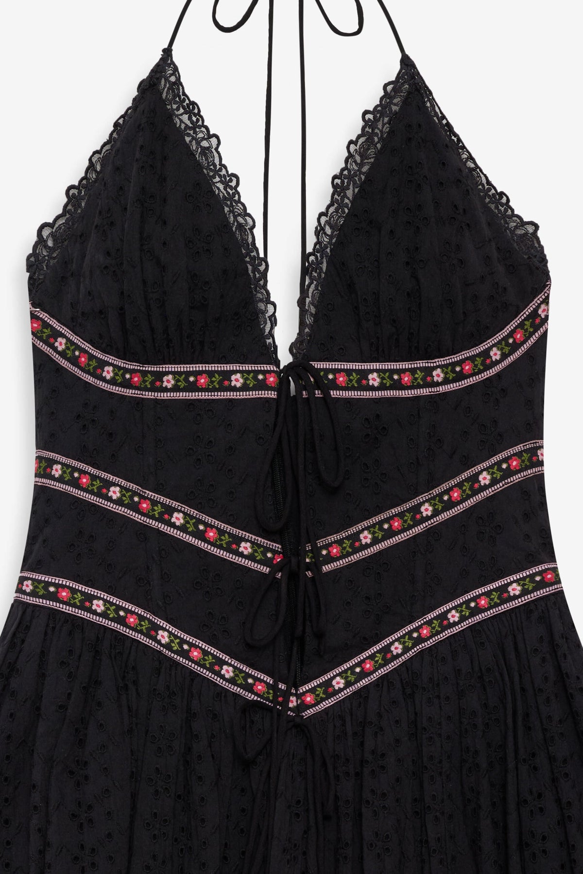 Mckinley Mini Dress Black - For Love & Lemons