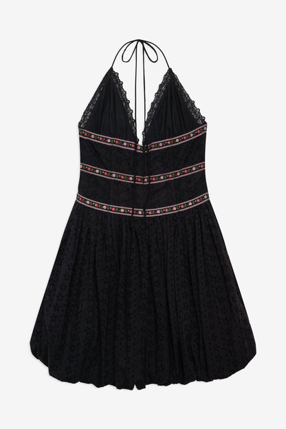 Mckinley Mini Dress Black - For Love & Lemons
