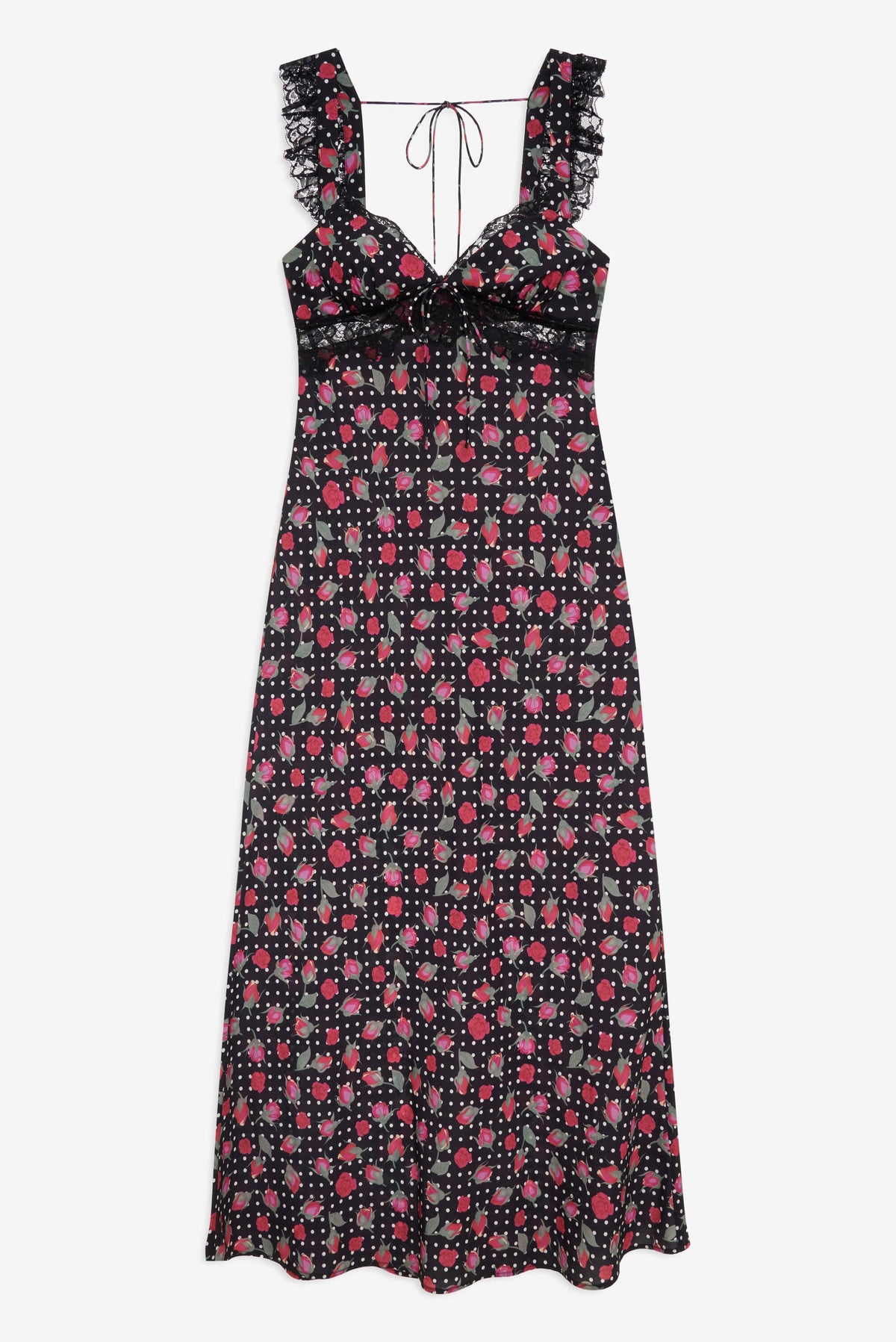 Clarisse Maxi Dress Black - For Love & Lemons