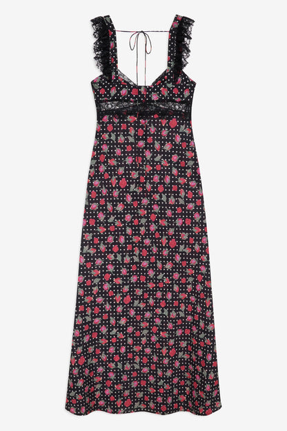 Clarisse Maxi Dress Black - For Love & Lemons