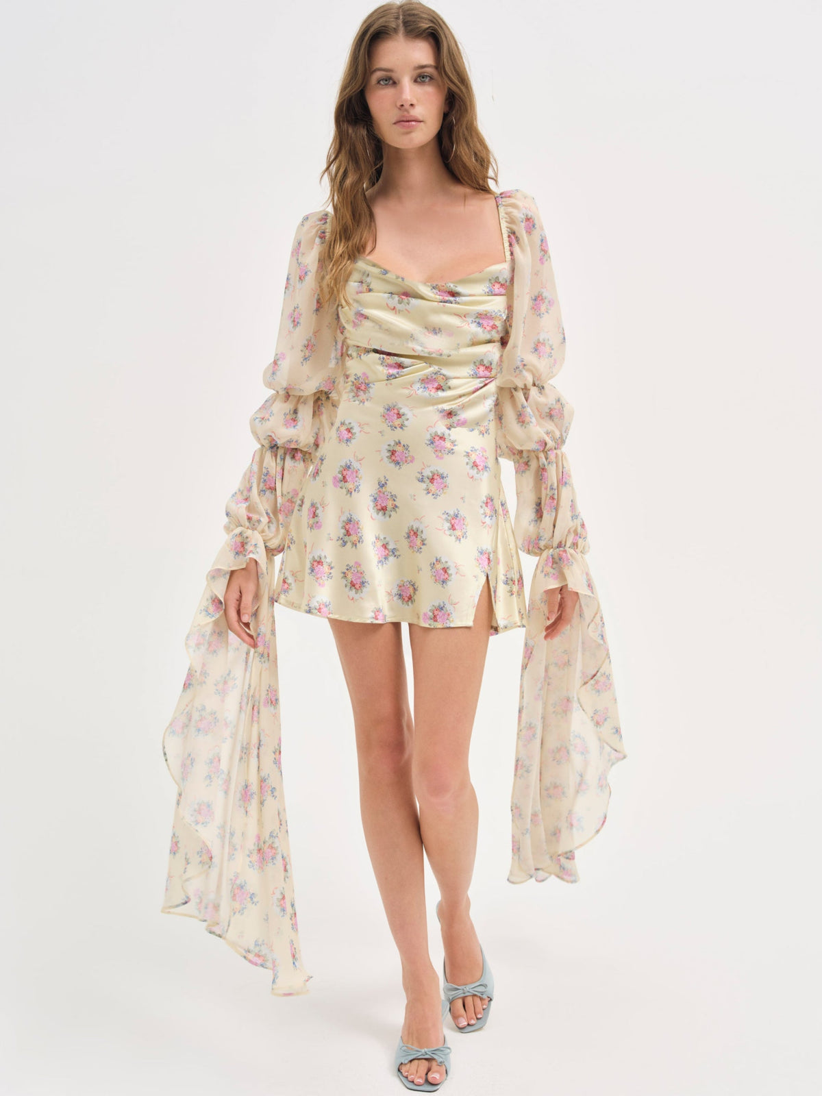 Willow Mini Dress Pink - For Love & Lemons