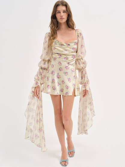 Willow Mini Dress Pink - For Love & Lemons