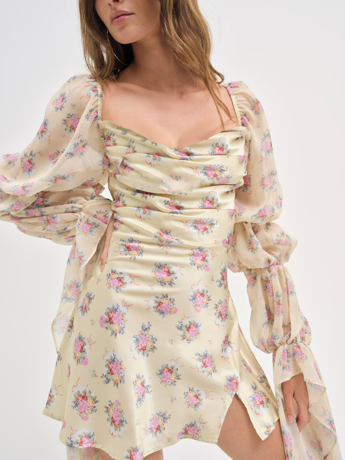 Willow Mini Dress Pink - For Love & Lemons
