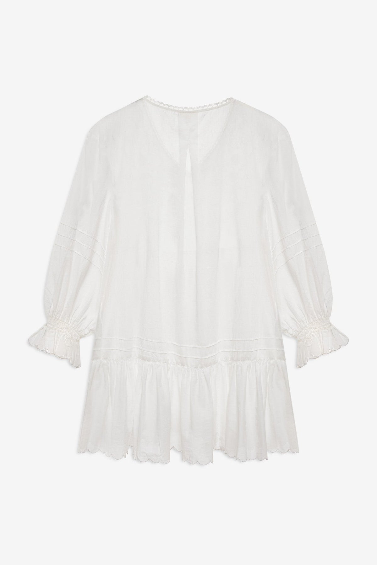 Agnes Mini Dress White - For Love & Lemons