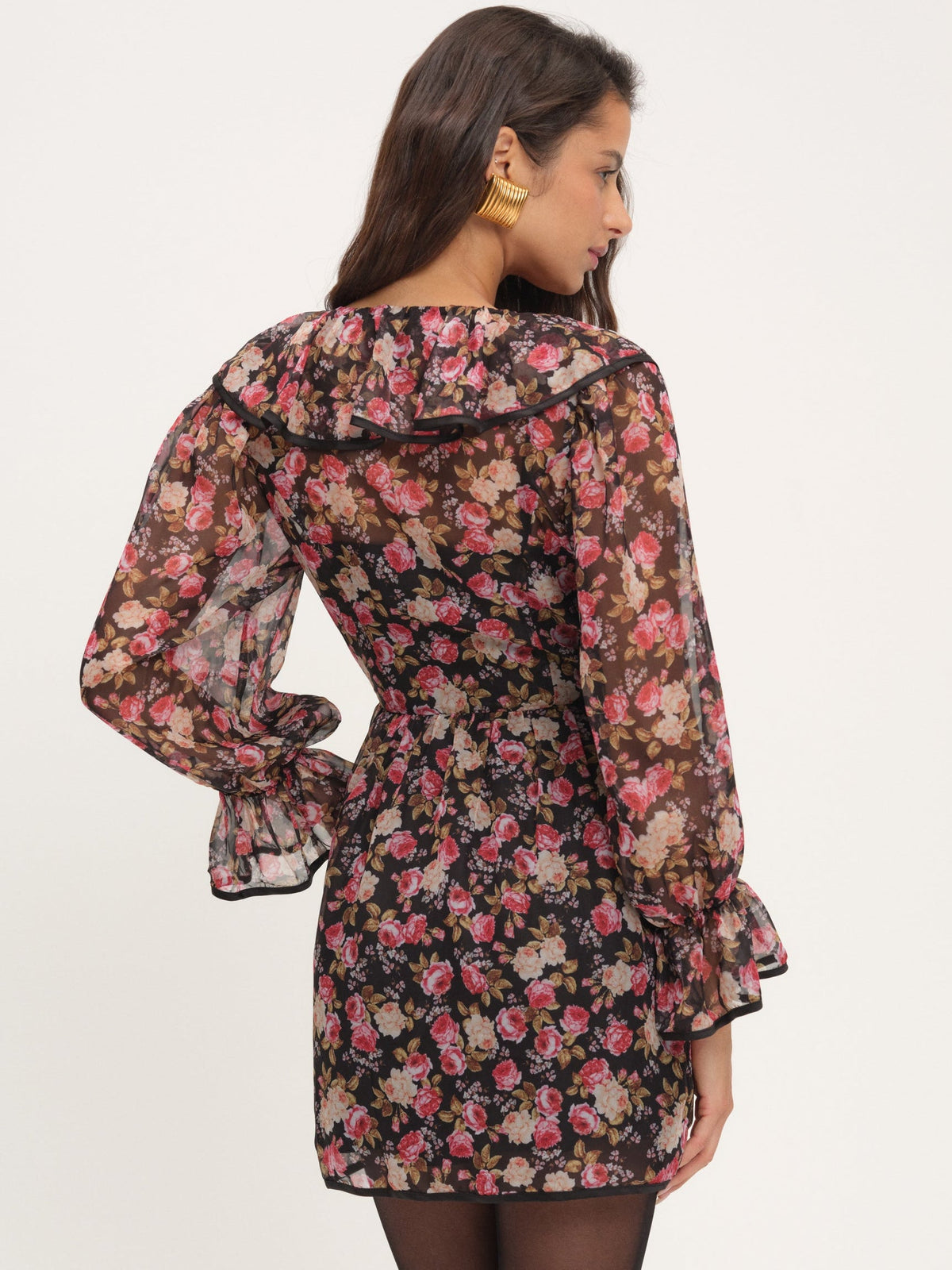 Amara Mini Dress Black - For Love & Lemons