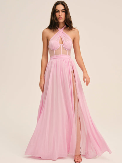 Anya Gown Pink - For Love & Lemons