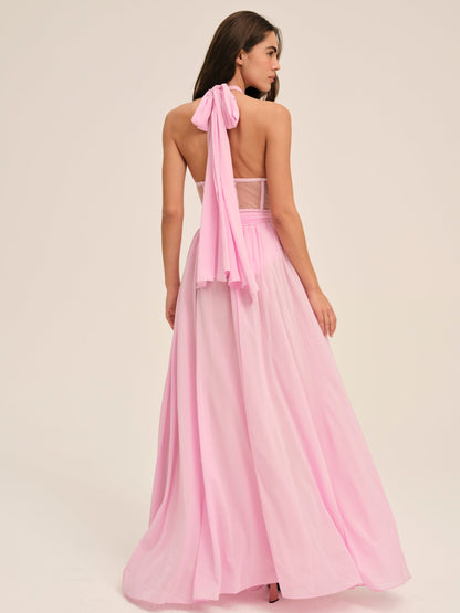 Anya Gown Pink - For Love & Lemons