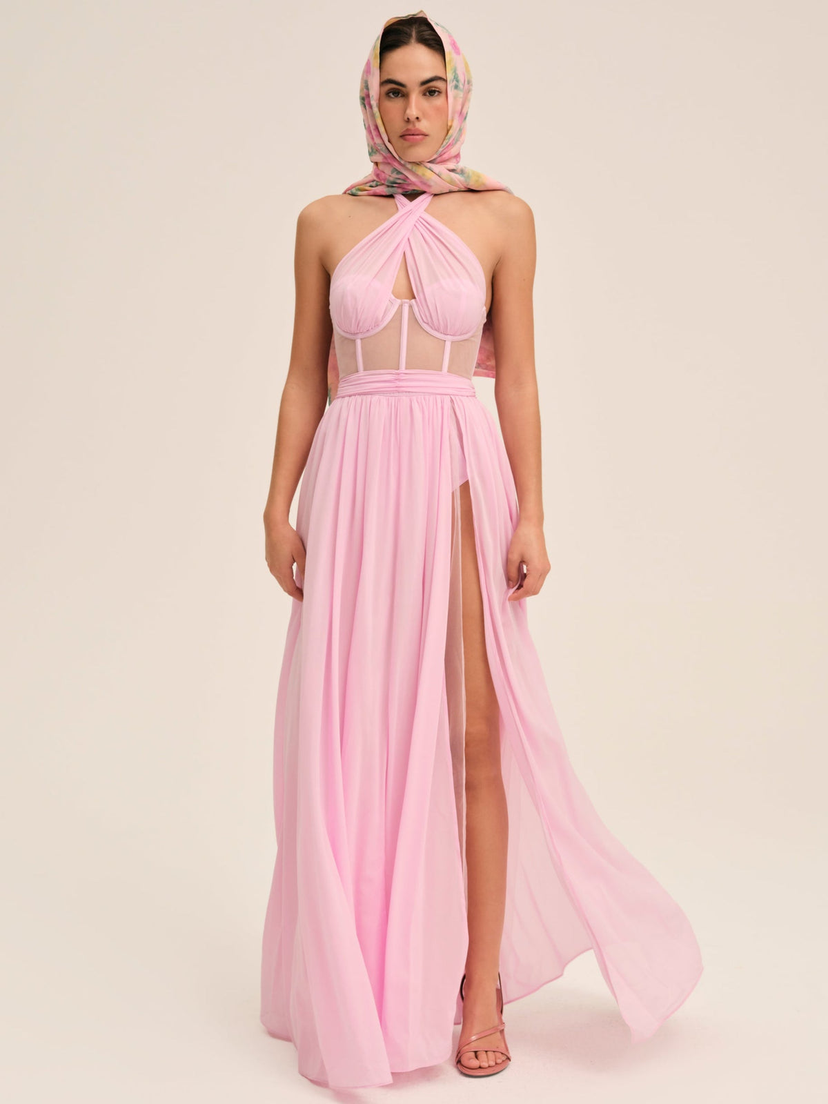 Anya Gown Pink - For Love & Lemons