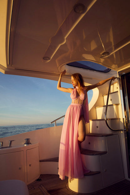 Anya Gown Pink - For Love & Lemons