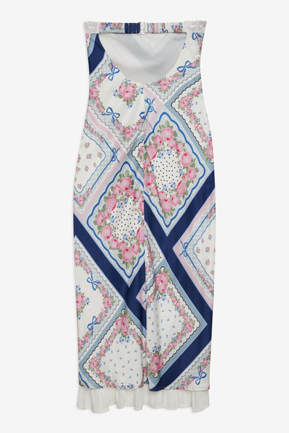 Daisy Mae Midi Dress Blue - For Love & Lemons