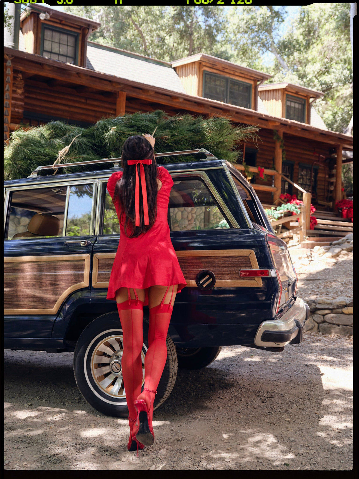 Zuri Mini Dress Red - For Love & Lemons
