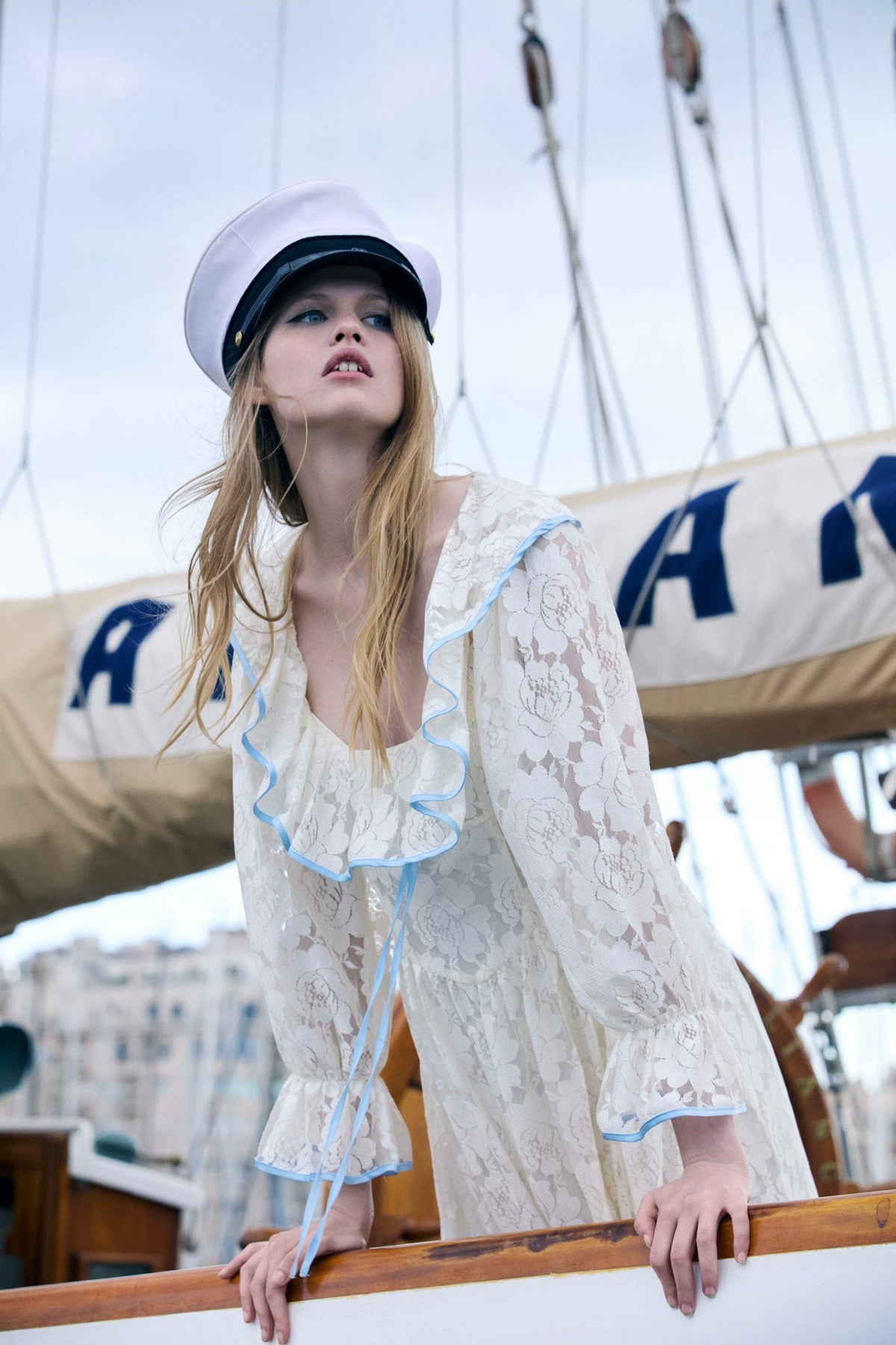Severine Maxi Dress Cream - For Love & Lemons