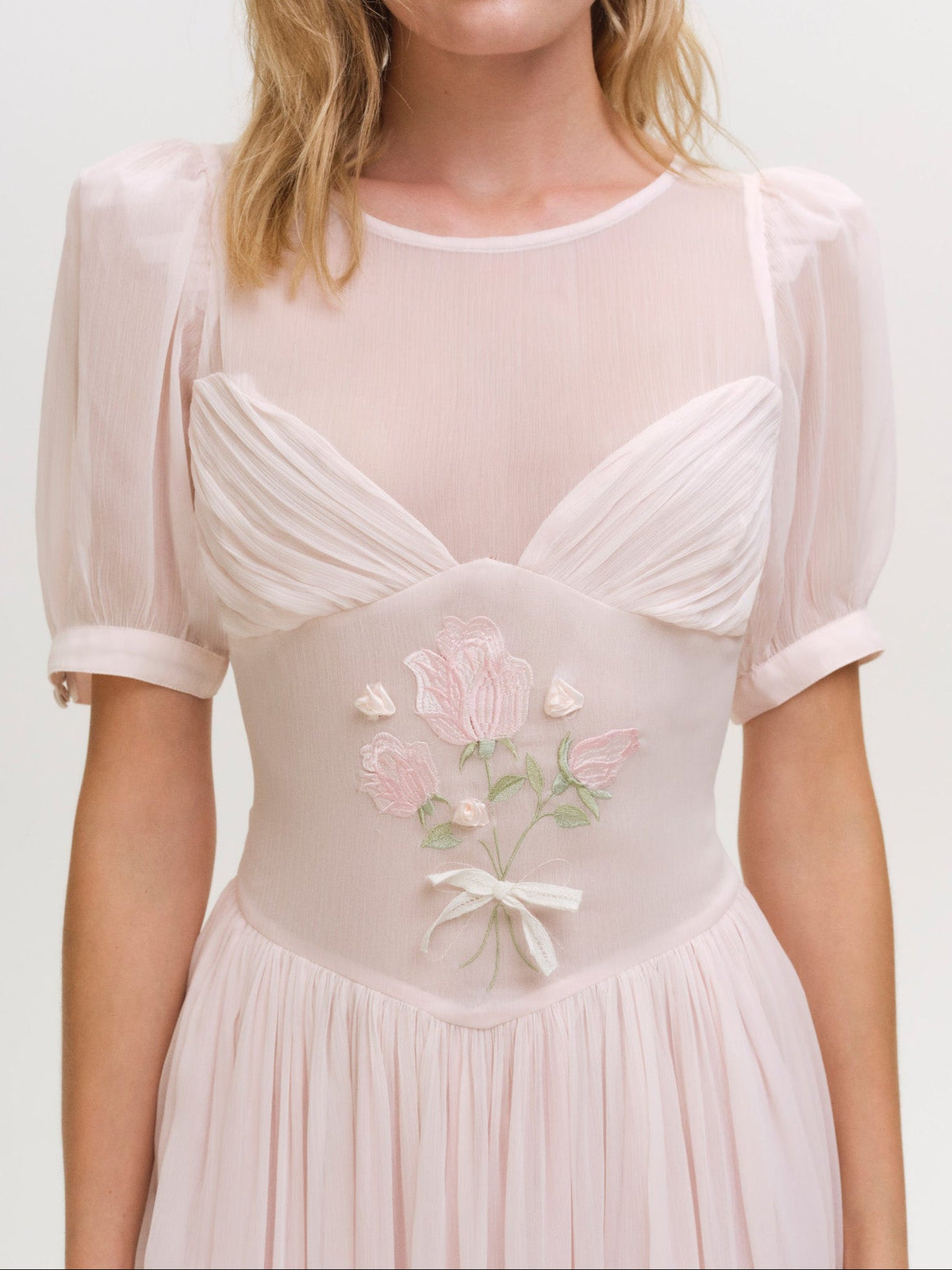 Rae Rose Maxi Dress Pink - For Love & Lemons