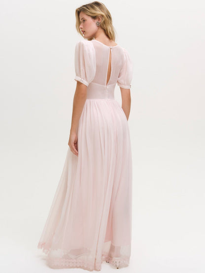 Rae Rose Maxi Dress Pink - For Love & Lemons