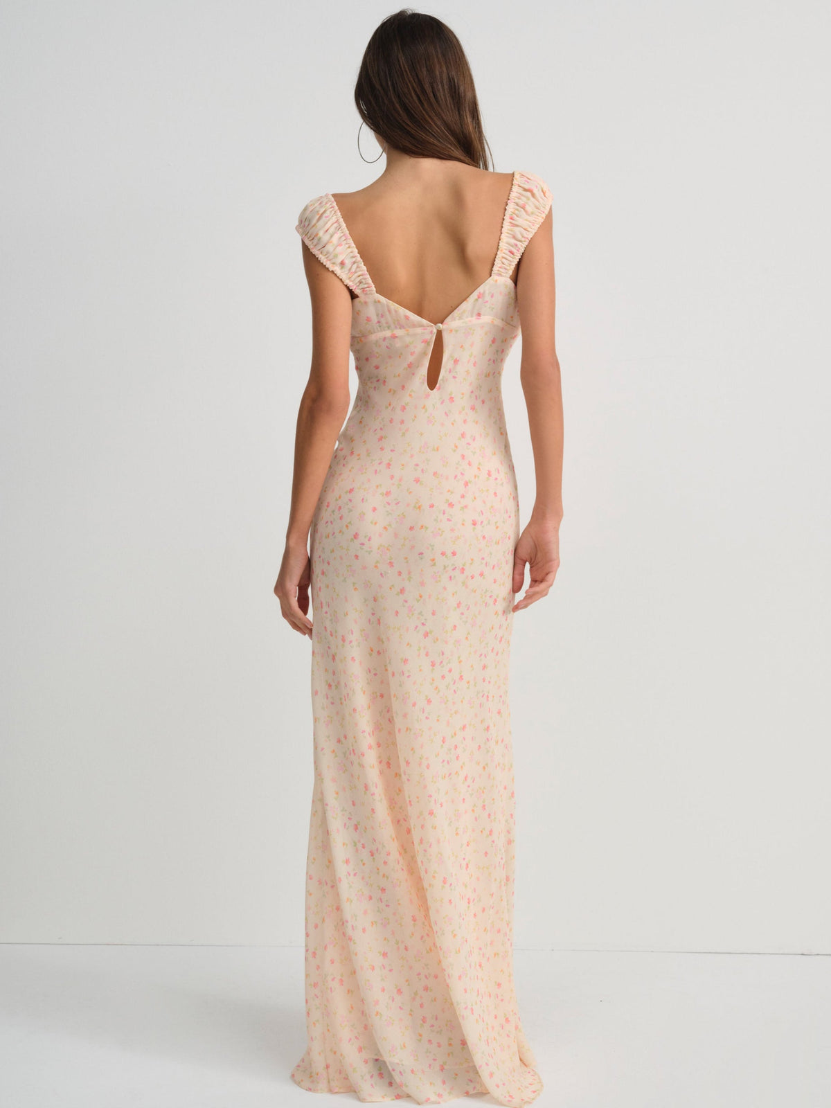 Emmaline Maxi Dress Peach - For Love & Lemons