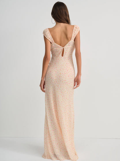 Emmaline Maxi Dress Peach - For Love & Lemons