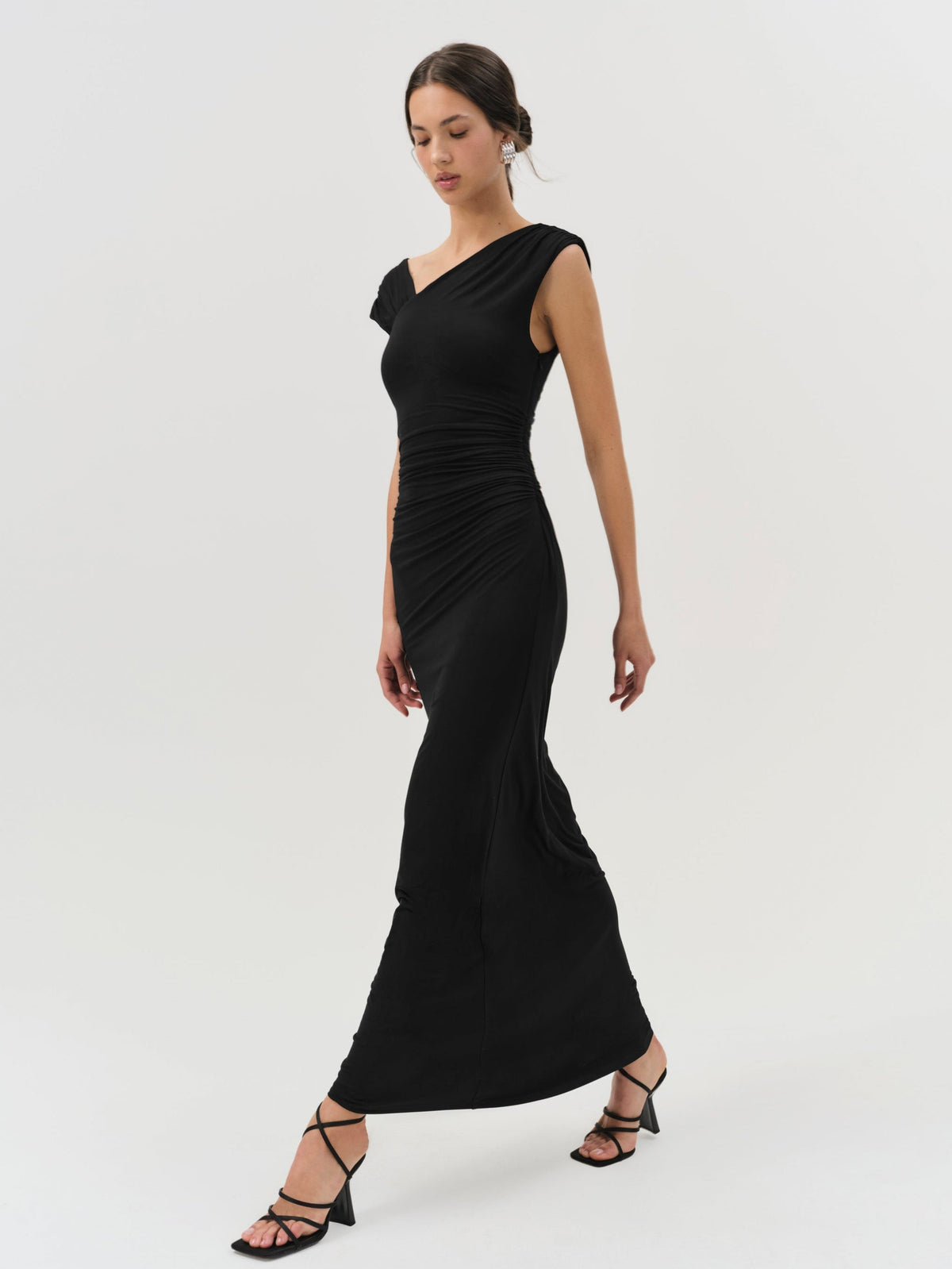 Genesis Maxi Dress Black - For Love & Lemons