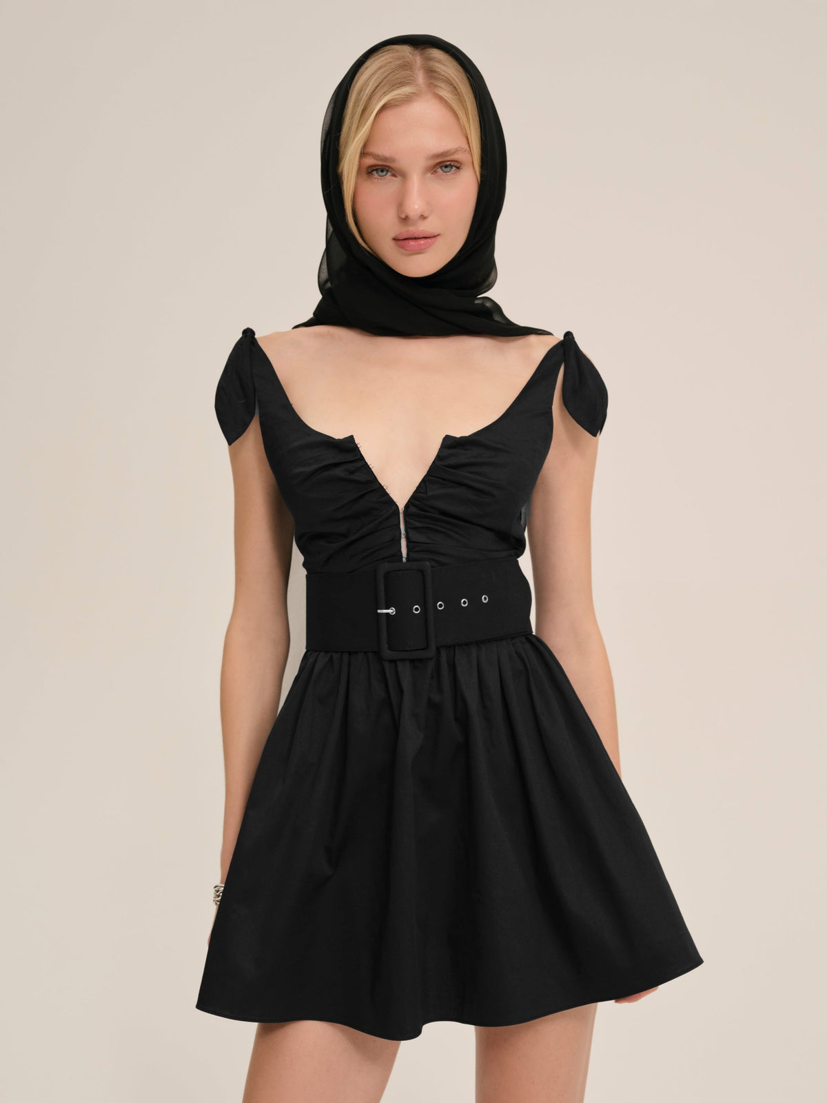 Quinne Mini Dress Black - For Love & Lemons