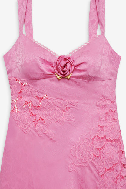 Claudia Mini Dress Pink - For Love & Lemons