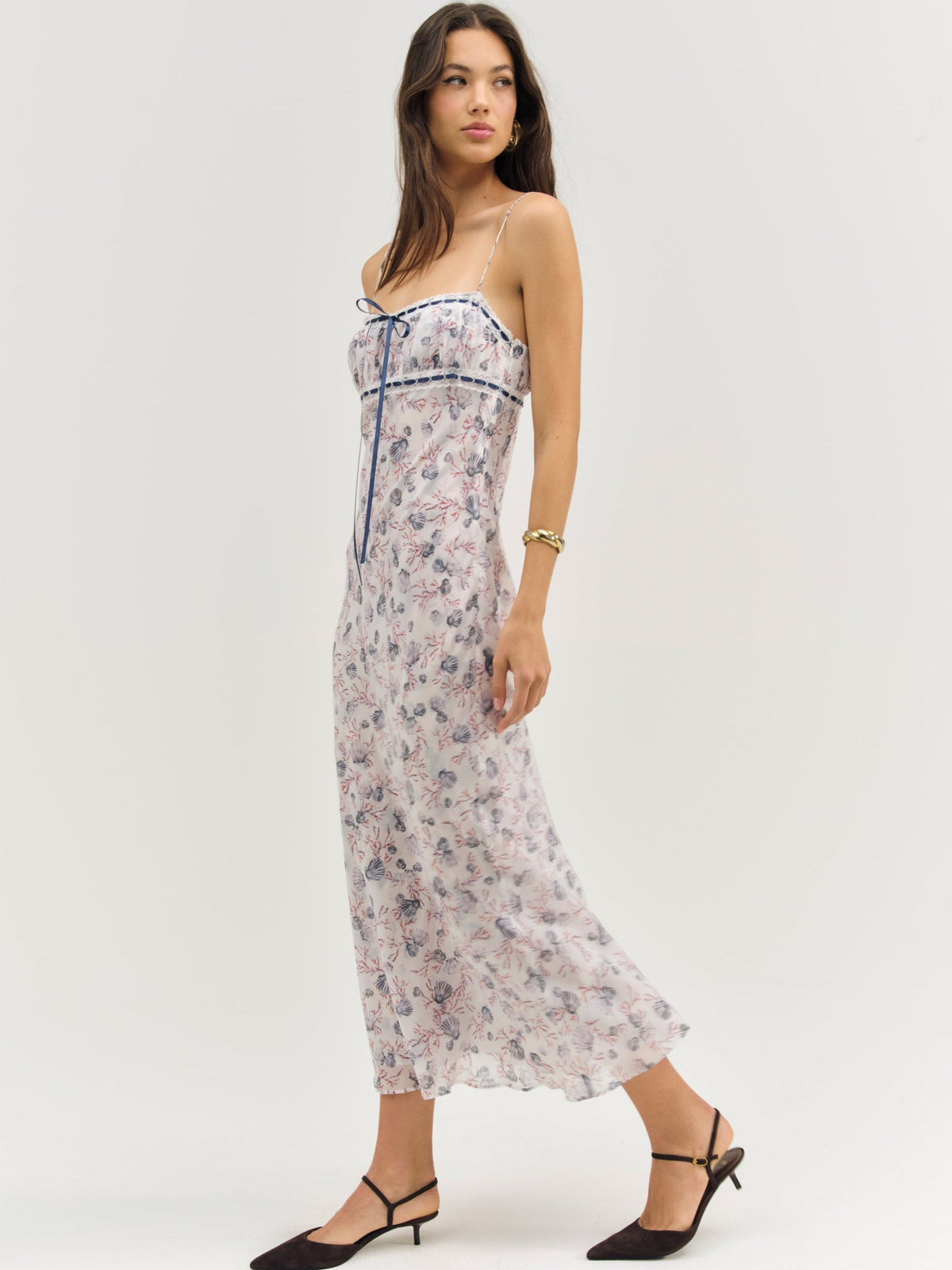 Midsummer Midi Dress White - For Love & Lemons