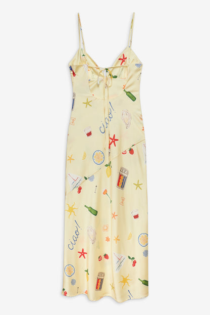 Huda Maxi Dress Yellow - For Love & Lemons