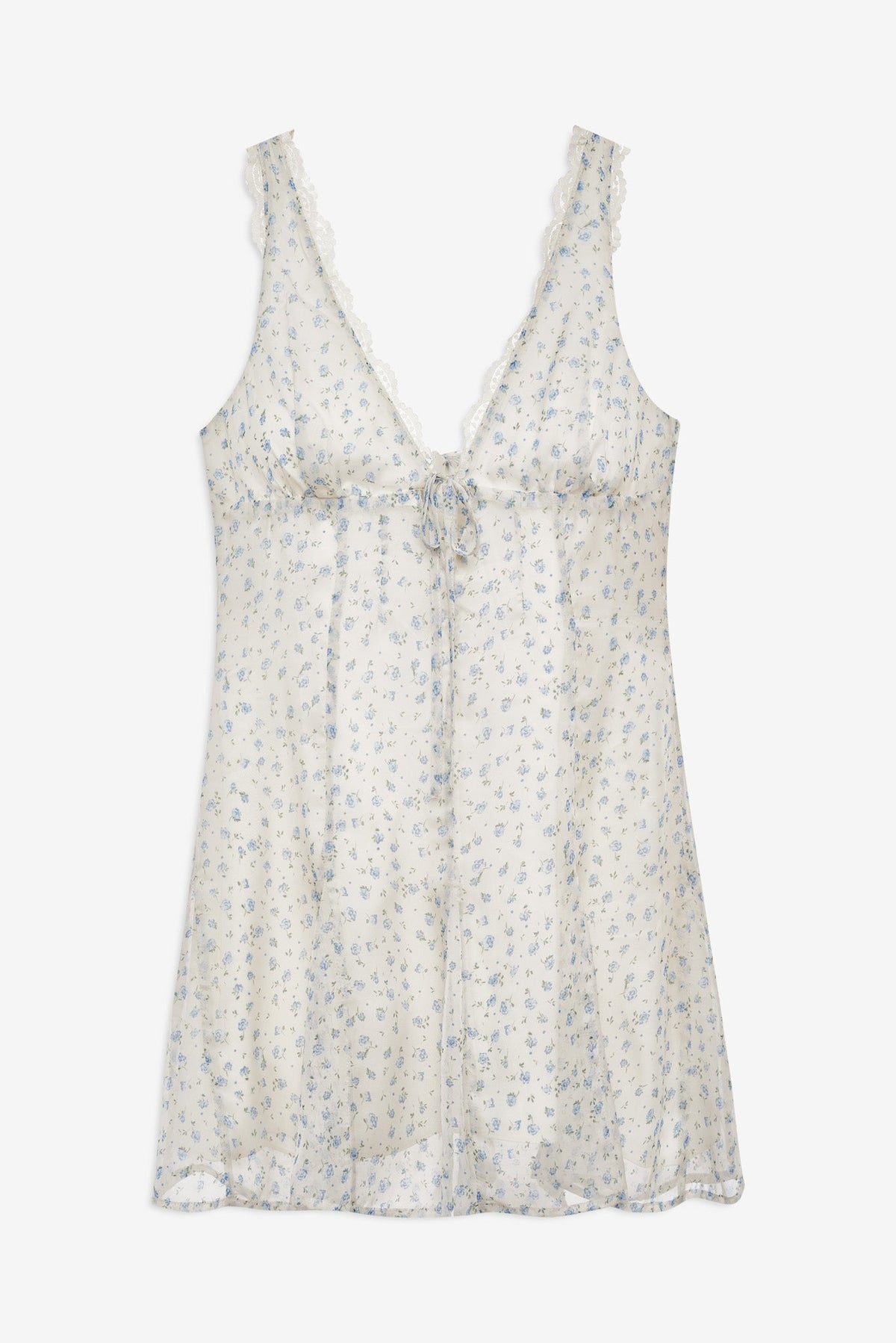 Cape Cod Mini Dress Blue - For Love & Lemons