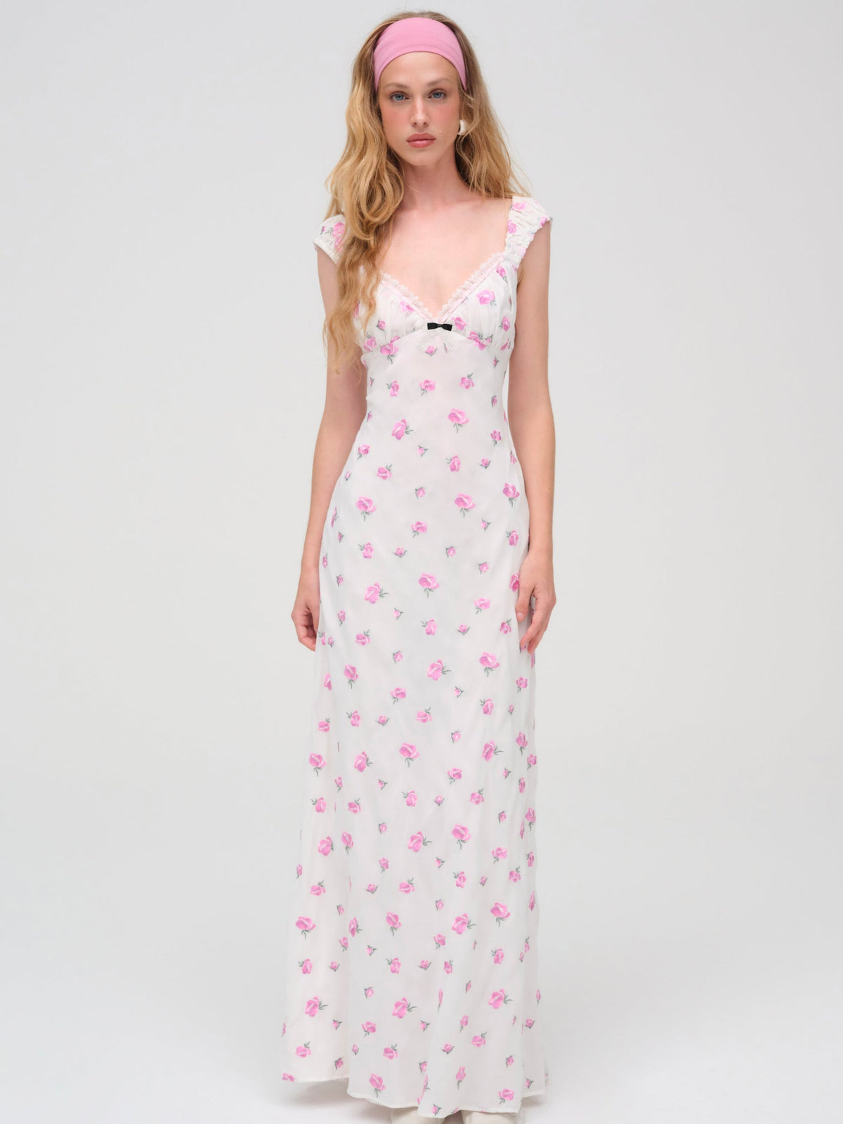 Emmaline Maxi Dress White - For Love & Lemons