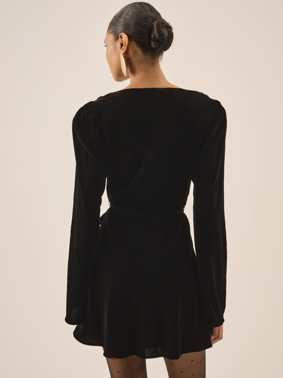 Lucinda Mini Dress Black - For Love & Lemons