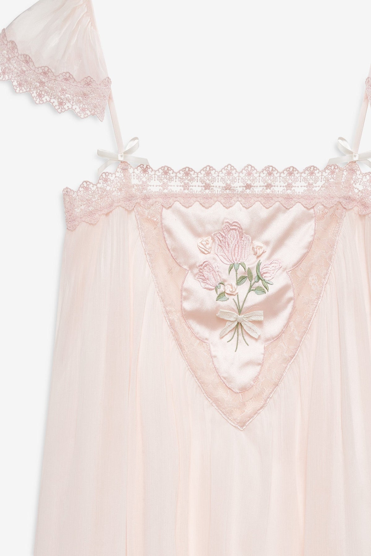 Rae Rose Mini Dress Pink - For Love & Lemons