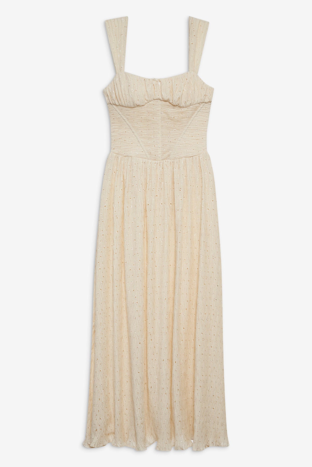 Erika Bustier Maxi Dress Natural - For Love & Lemons