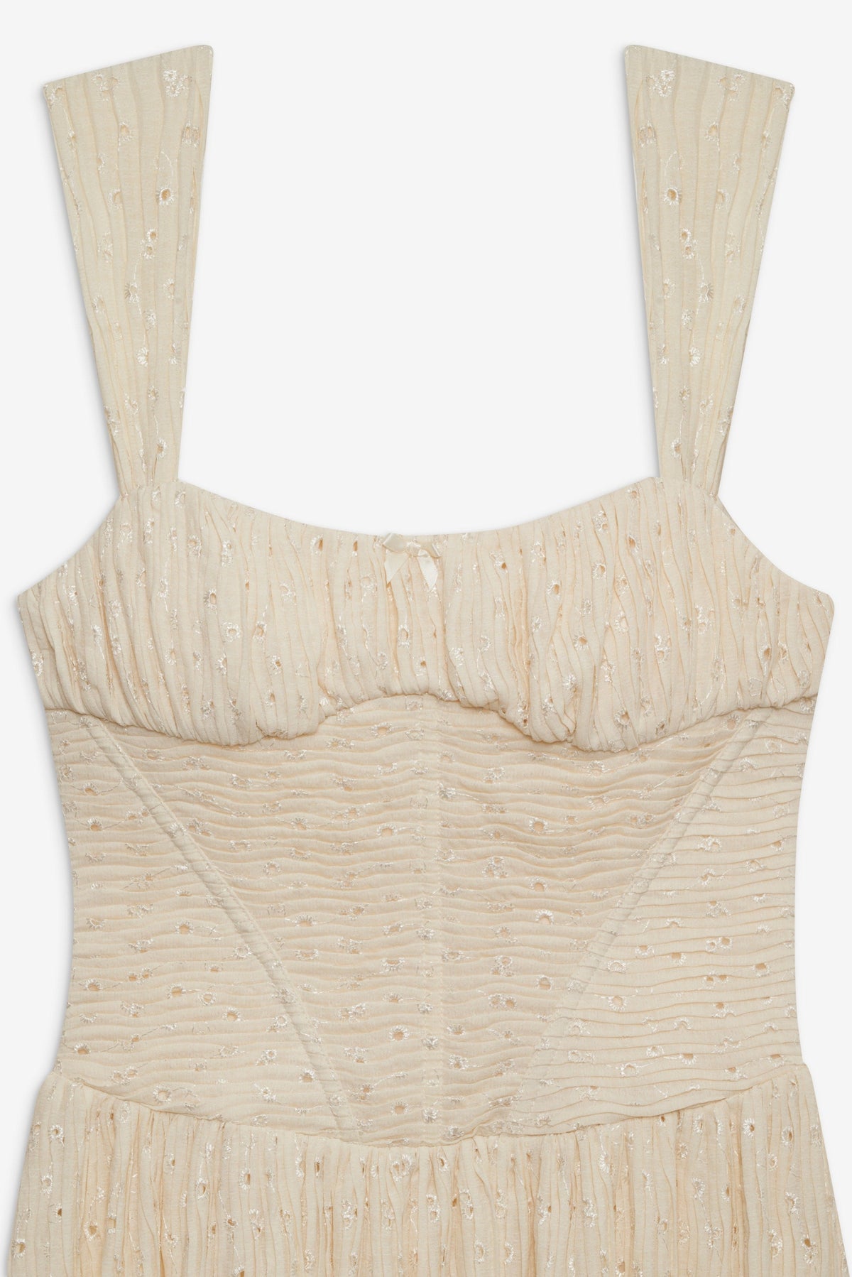 Erika Bustier Maxi Dress Natural - For Love & Lemons