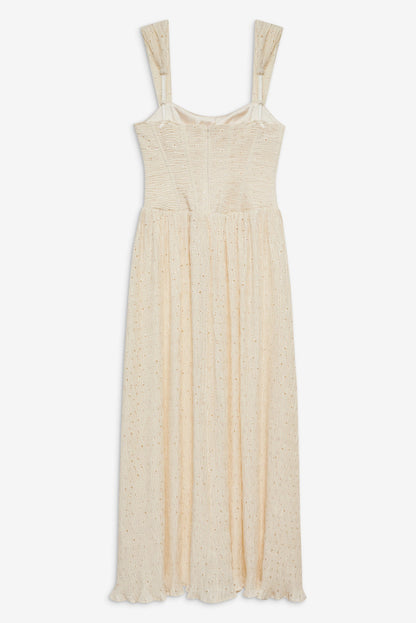 Erika Bustier Maxi Dress Natural - For Love & Lemons