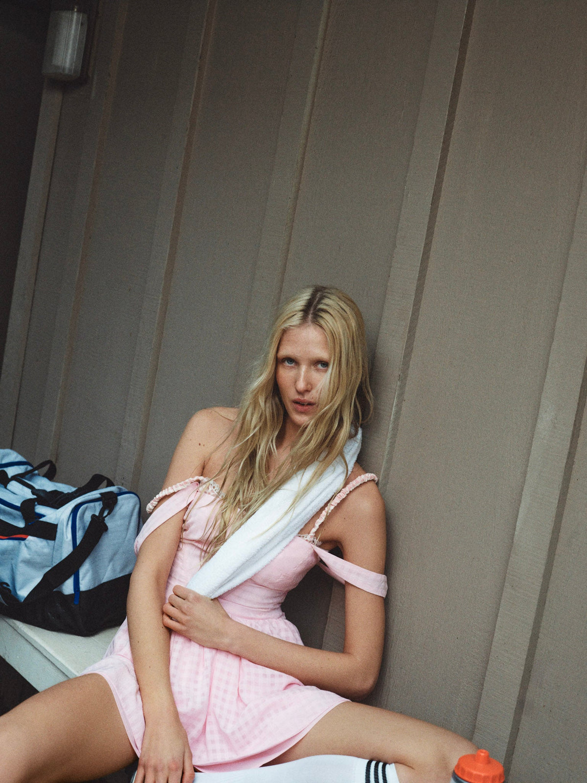 Ginny Gingham Mini Dress Pink - For Love & Lemons