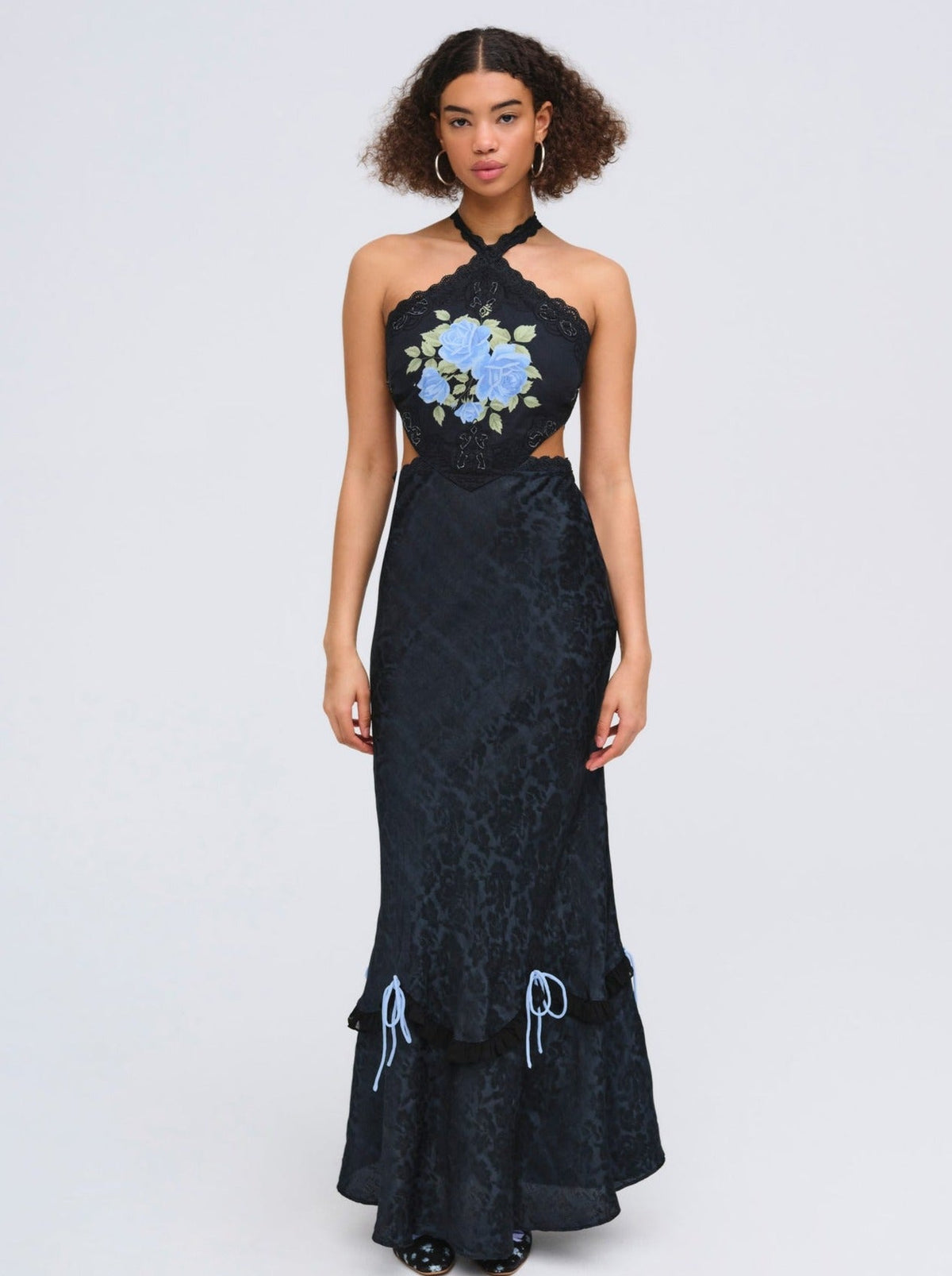 Mathilde Maxi Dress Black - For Love & Lemons