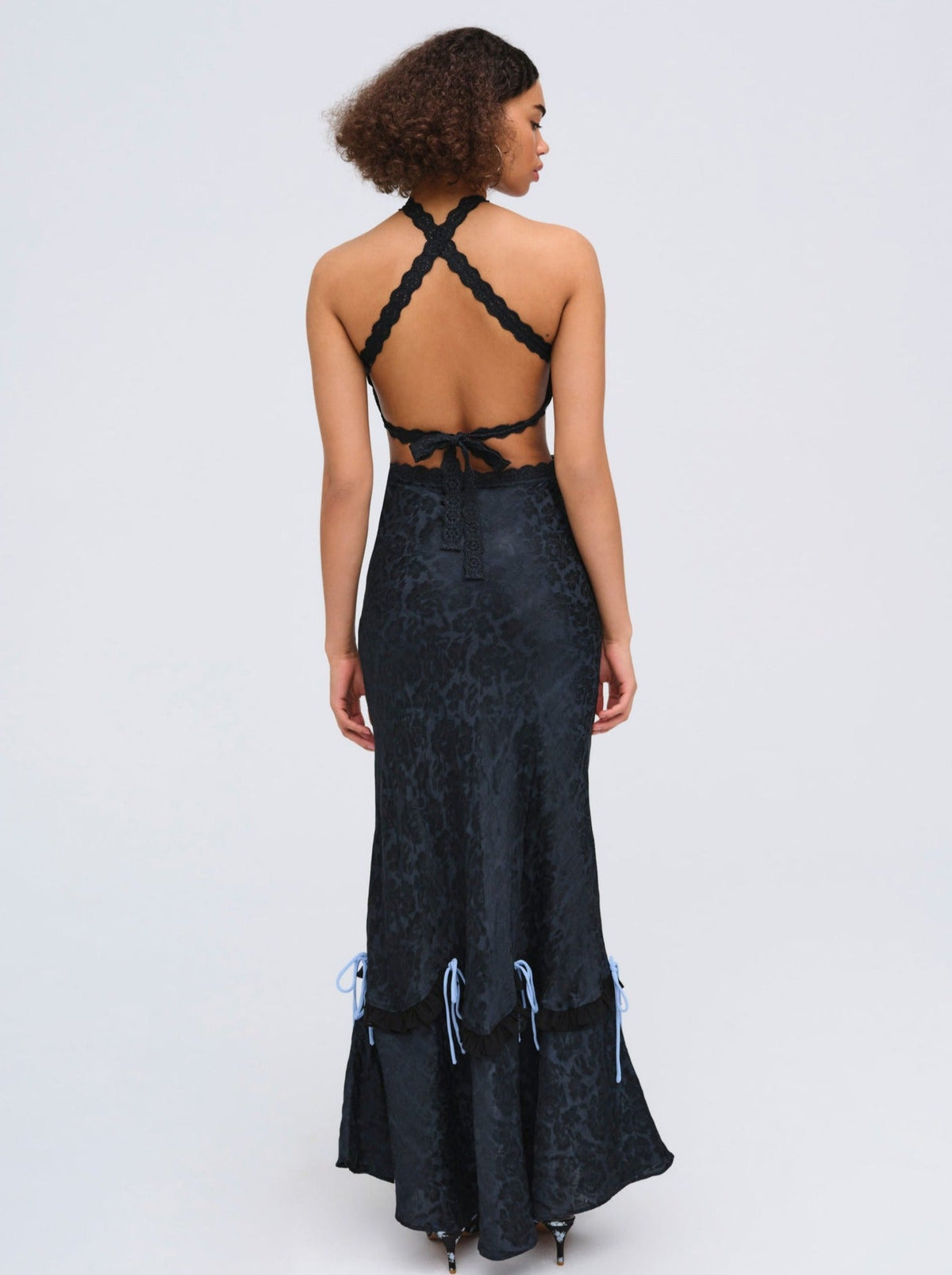 Mathilde Maxi Dress Black - For Love & Lemons