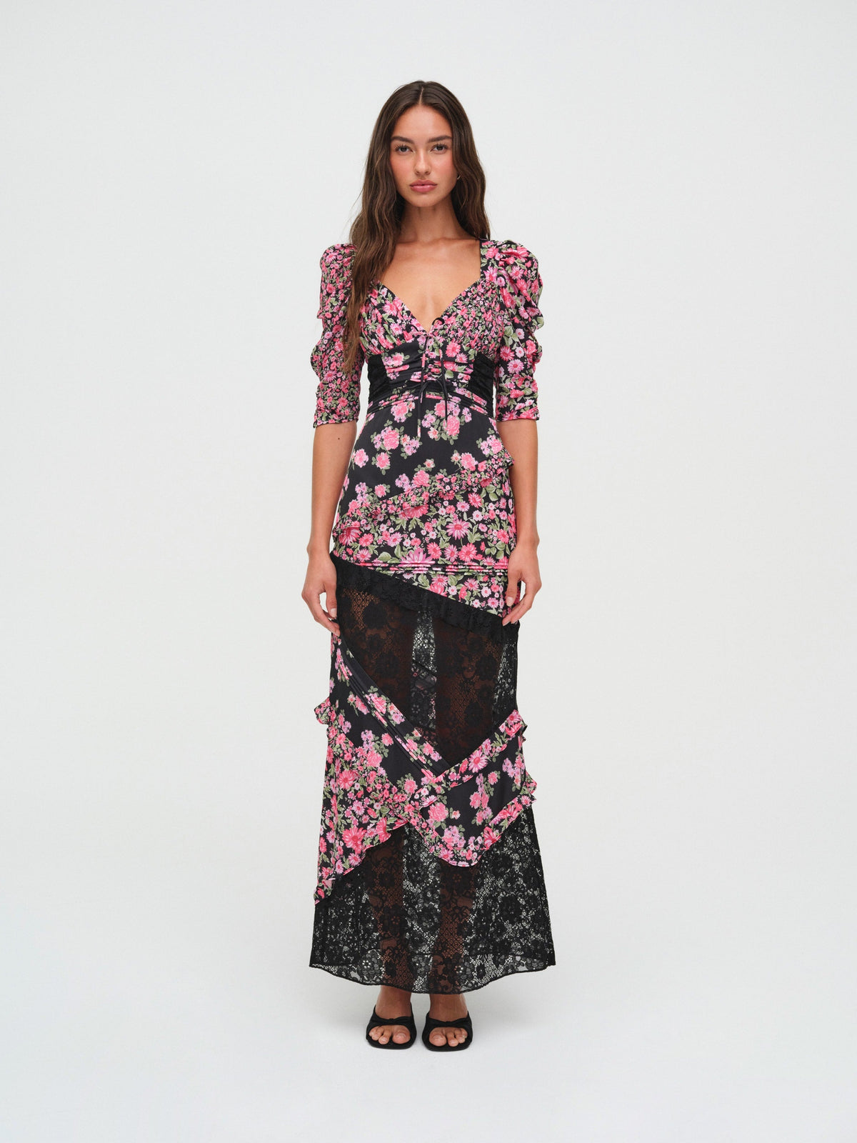Emalyn Maxi Dress Black - For Love & Lemons