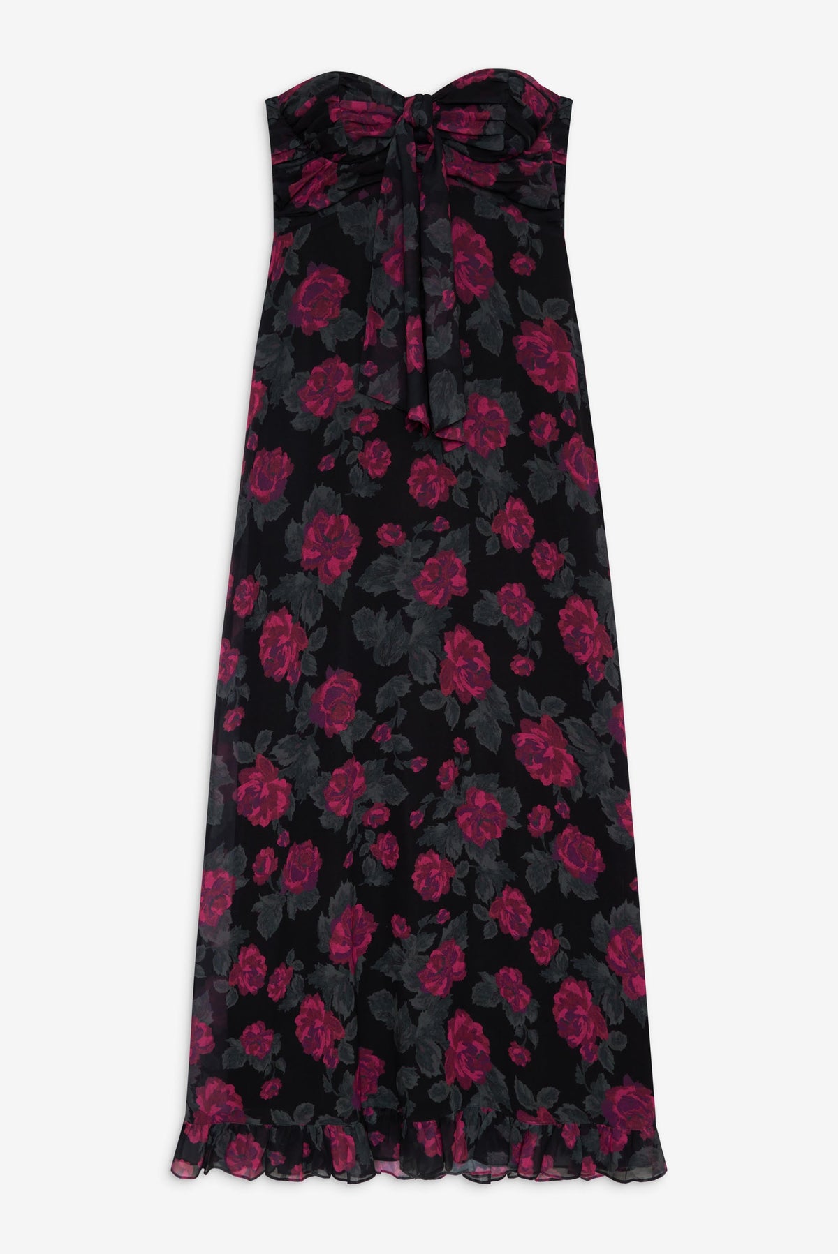 Teagan Maxi Dress Black - For Love & Lemons