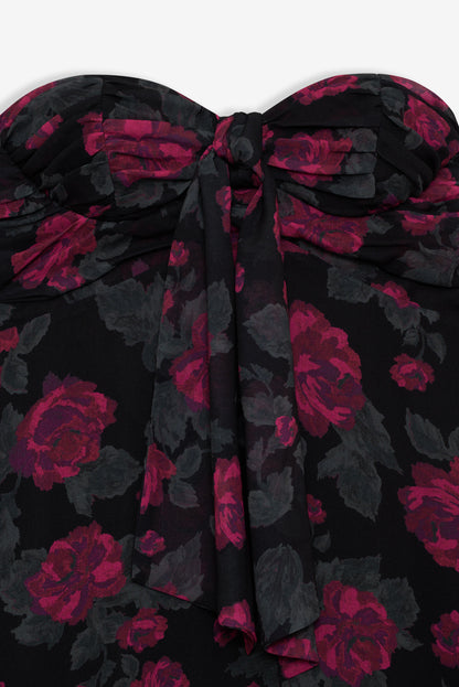 Teagan Maxi Dress Black - For Love & Lemons