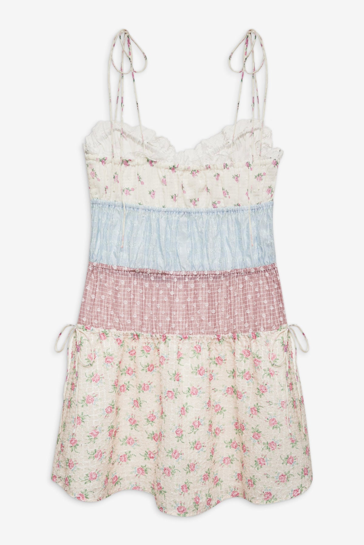 Elula Mini Dress Pink - For Love & Lemons