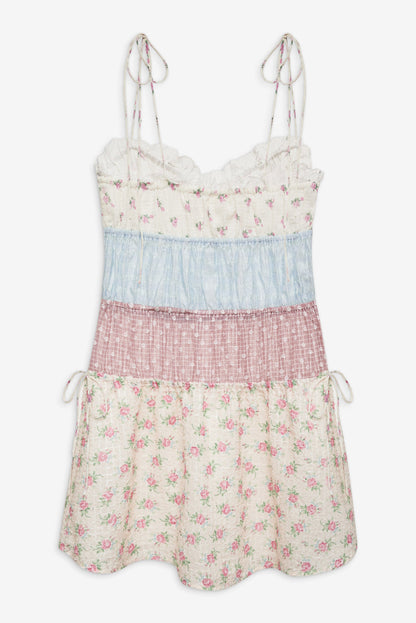 Elula Mini Dress Pink - For Love & Lemons