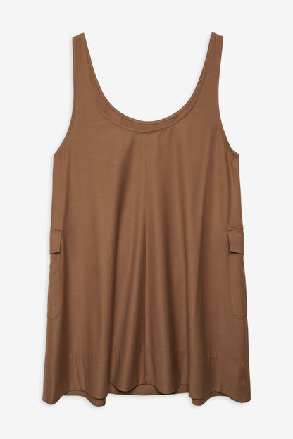 Elanah Mini Dress CAMEL - For Love & Lemons
