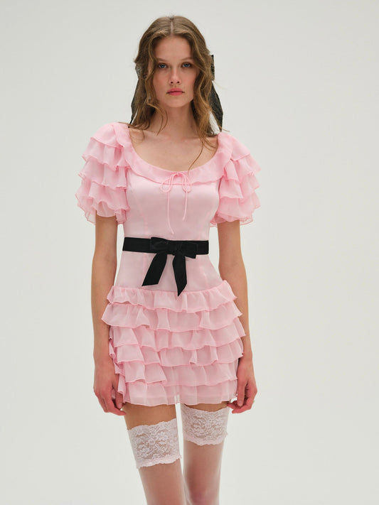 Danali Mini Dress Pink - For Love & Lemons