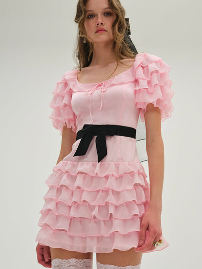 Danali Mini Dress Pink - For Love & Lemons