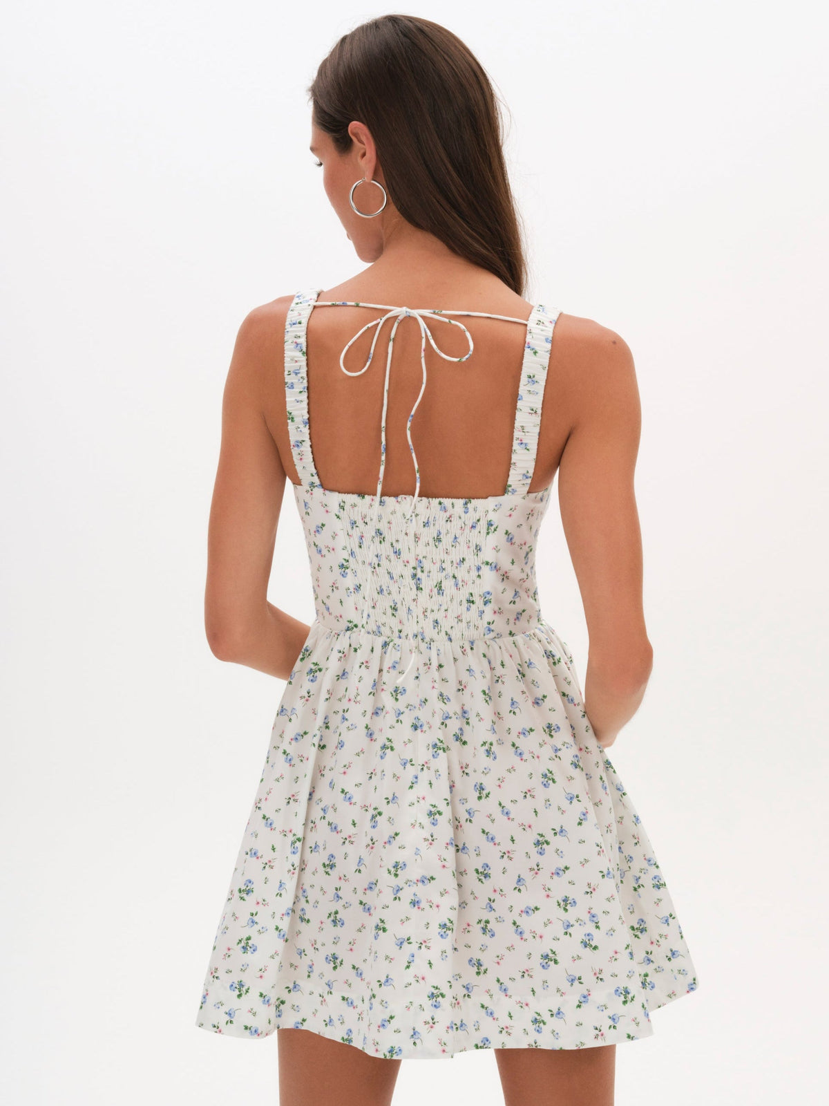 Zofia Mini Dress Blue - For Love & Lemons