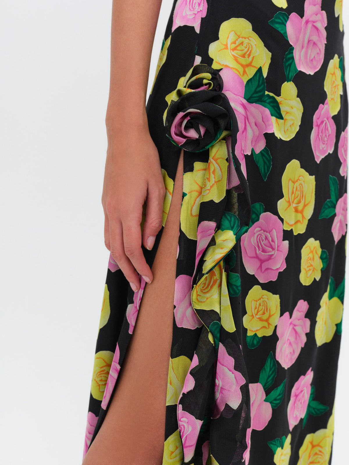Madison Strapless Maxi Dress Black - For Love & Lemons