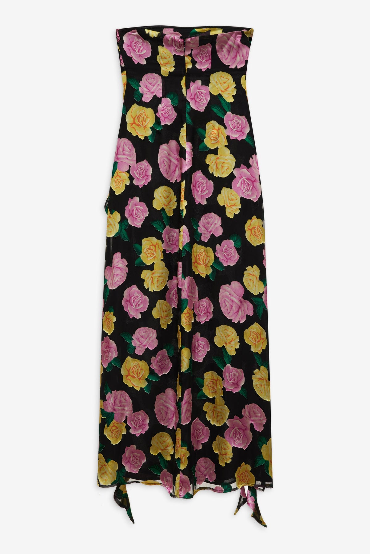 Madison Strapless Maxi Dress Black - For Love & Lemons