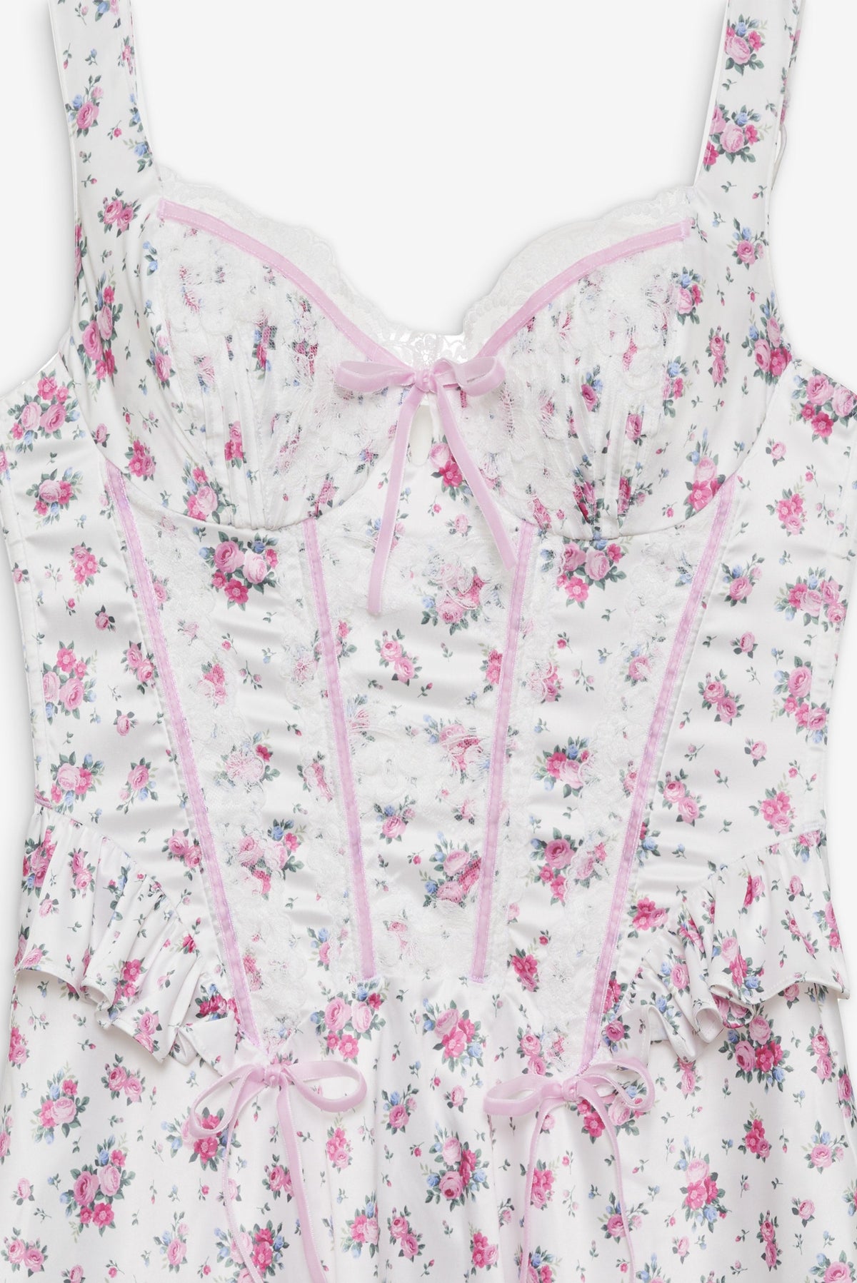 Thats Amore Slip Dress White - For Love & Lemons
