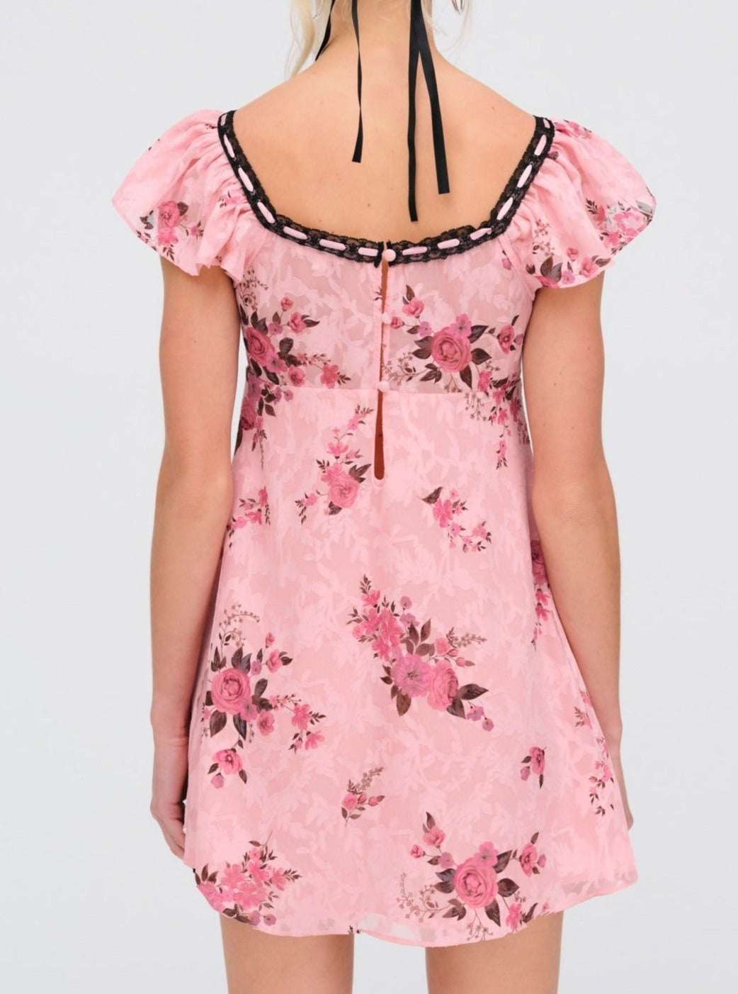Guinevere Mini Dress Pink - For Love & Lemons